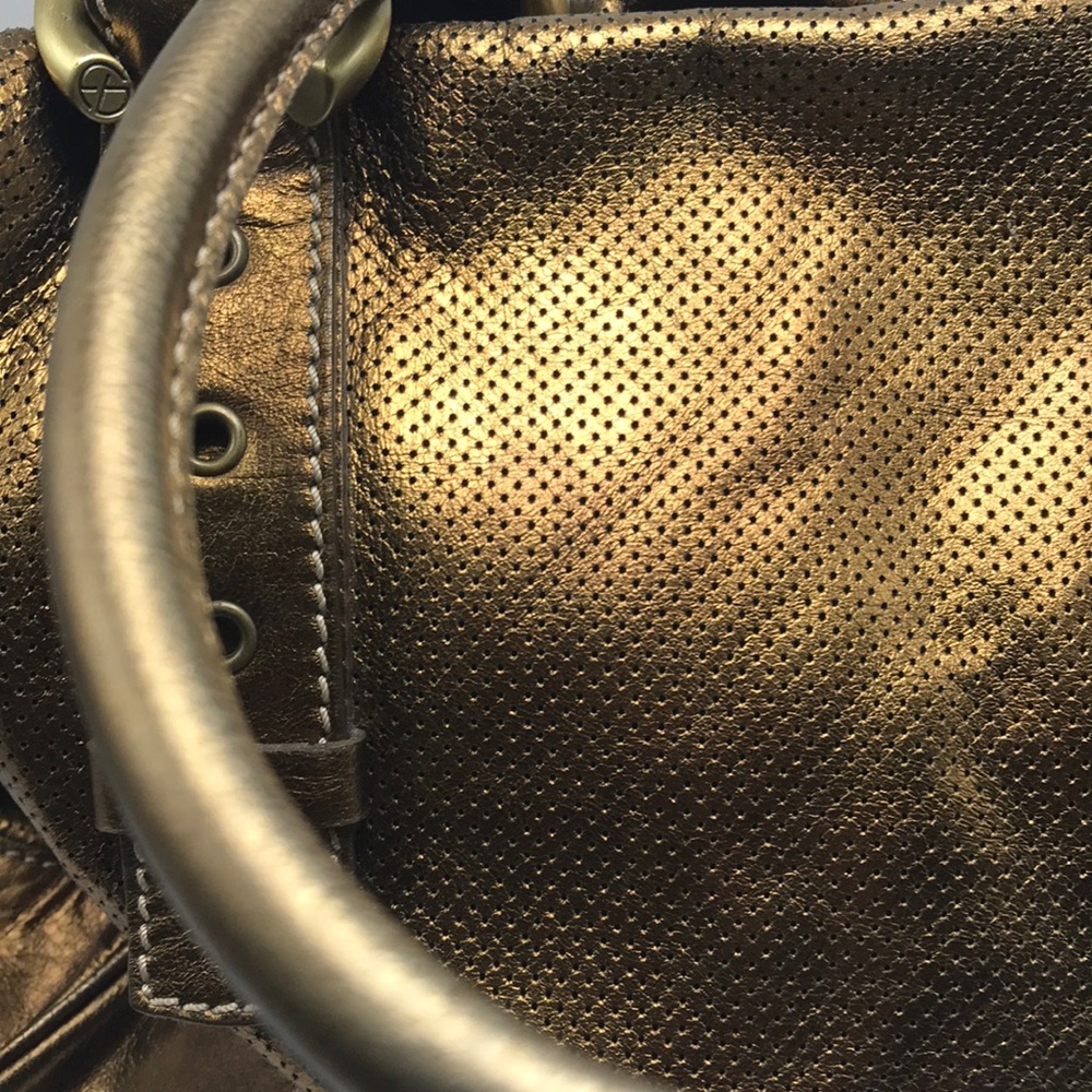 Francesco Biasia Leather Shoulder Bag - Picture 4 of 8